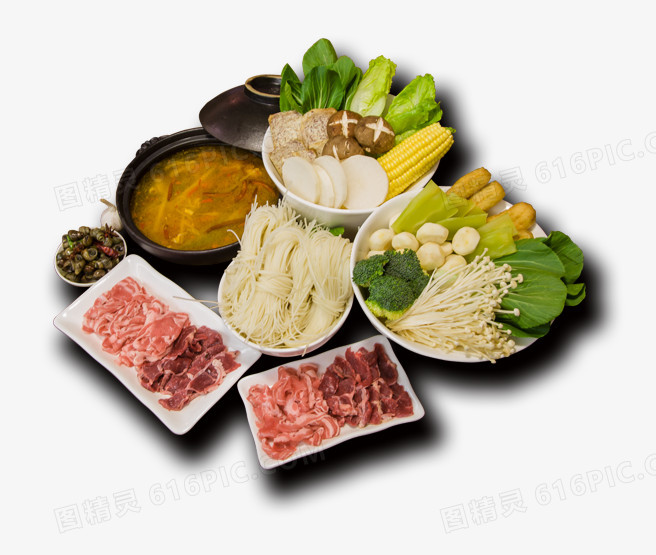 火鍋食材高清PNG免費下載與建材圖庫推薦——圖精靈